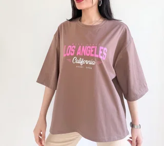 تیشرت باکسی (LosAngeles) قیمت هر عدد : 348000 قیمت بسته 12 عددی :