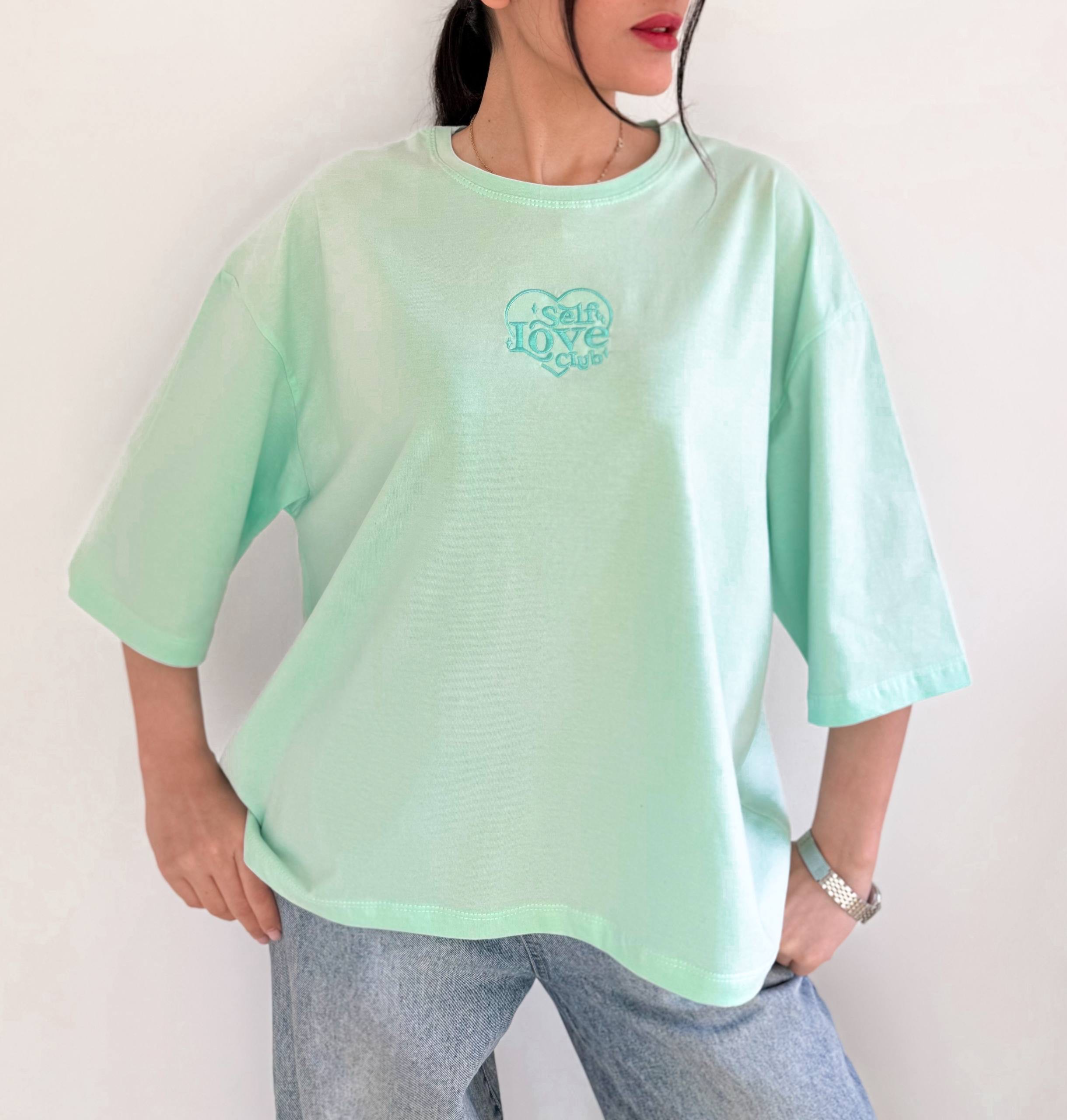 تیشرت باکسی چاپی