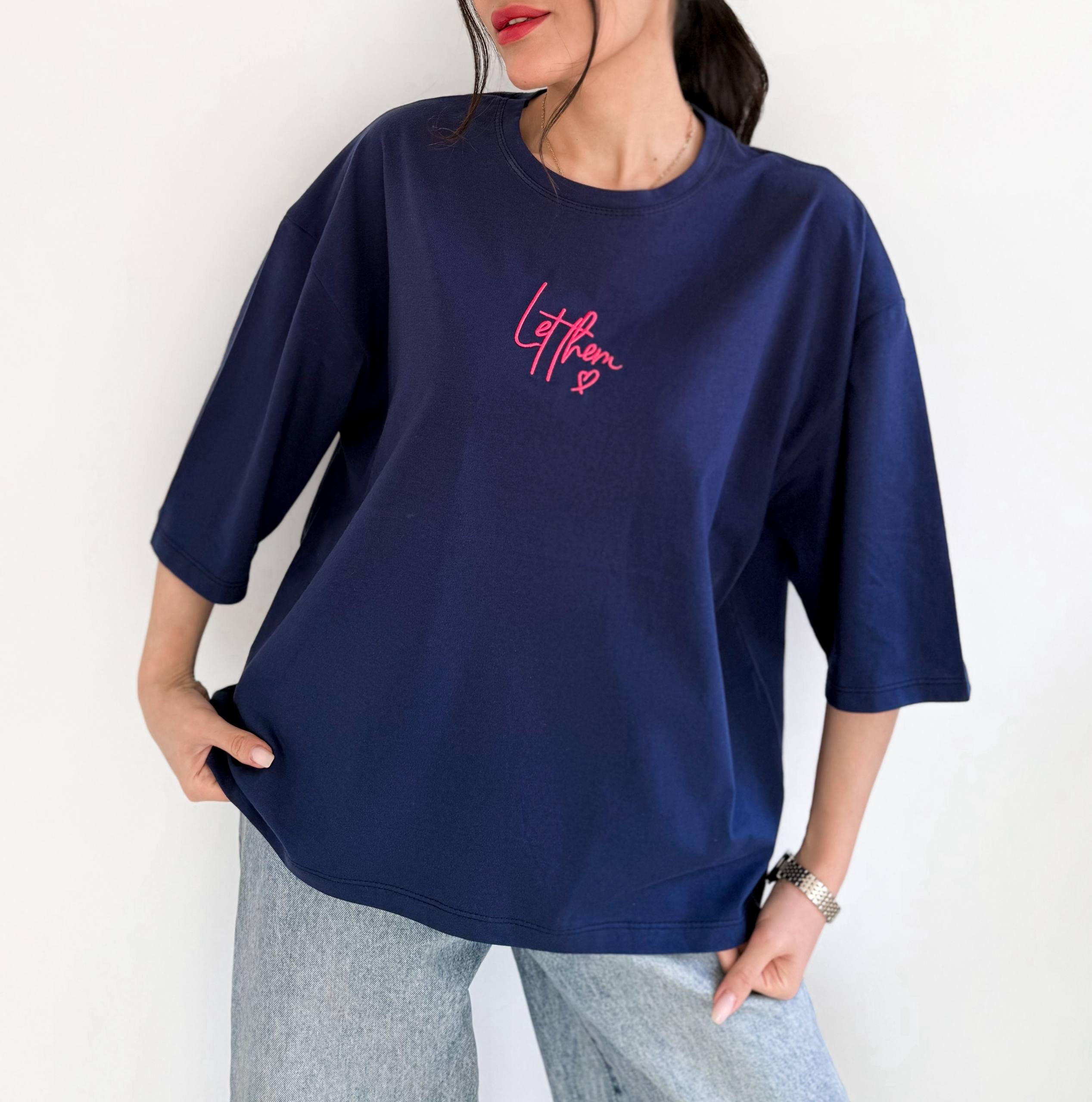 تیشرت باکسی چاپی