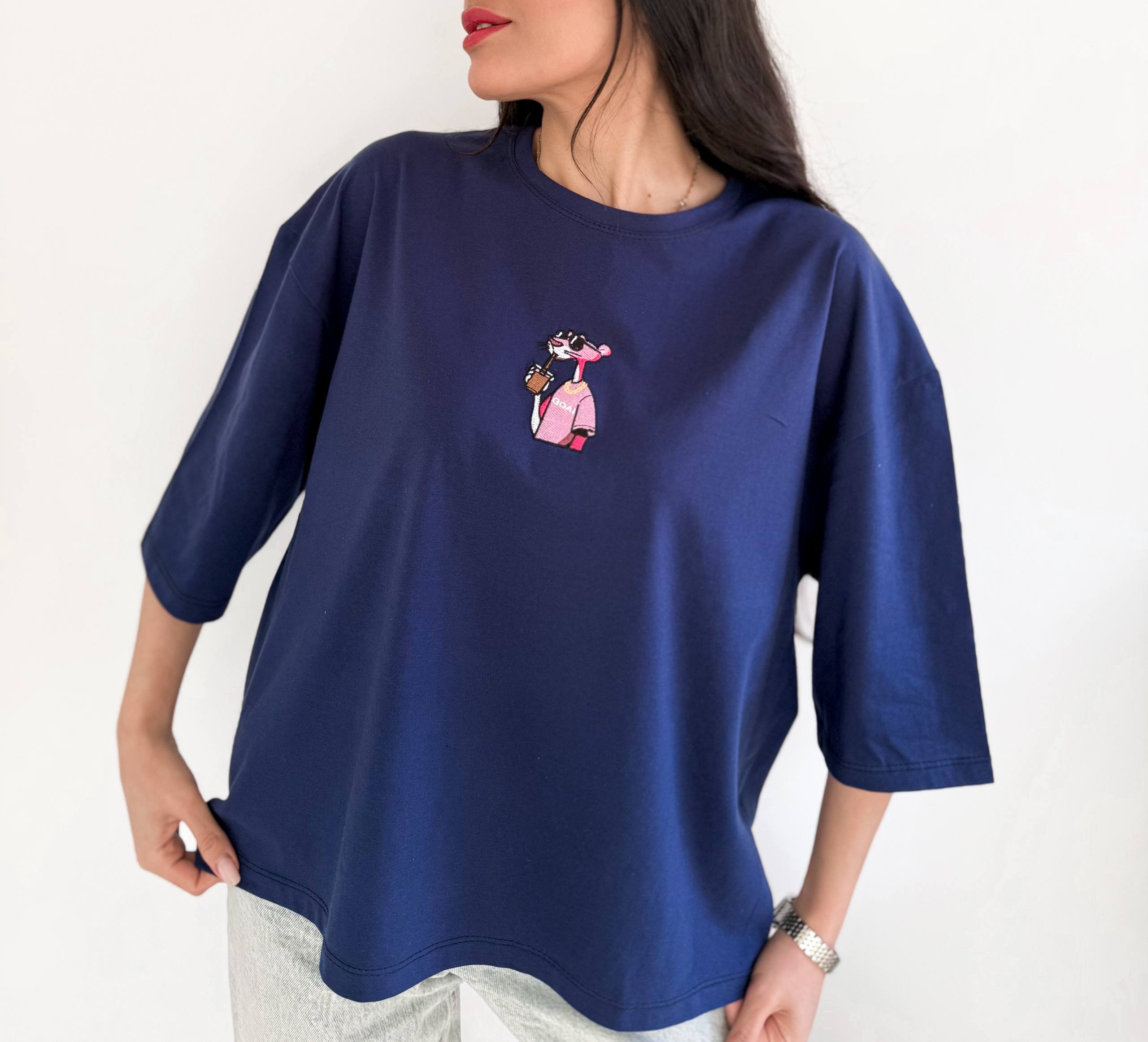 تیشرت باکسی چاپی